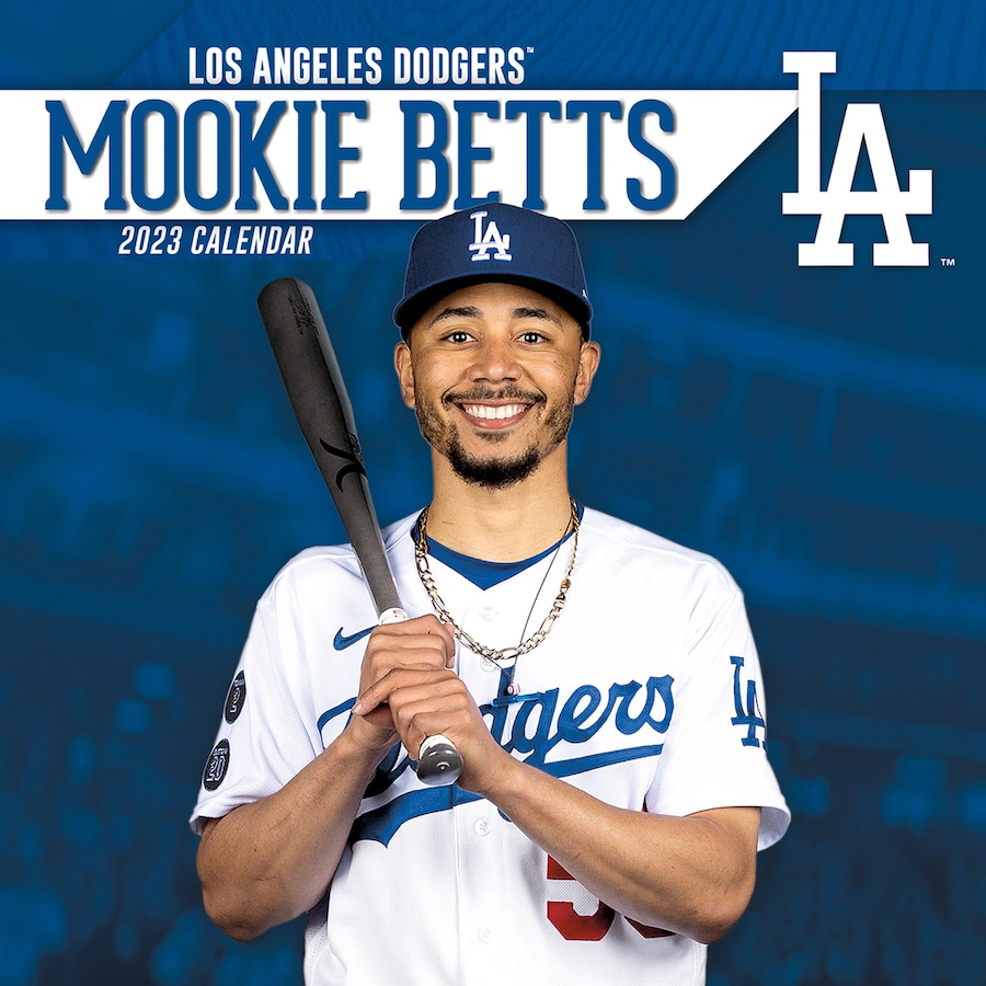 Mookie Betts Los Angeles Dodgers 2023 Player Calendar