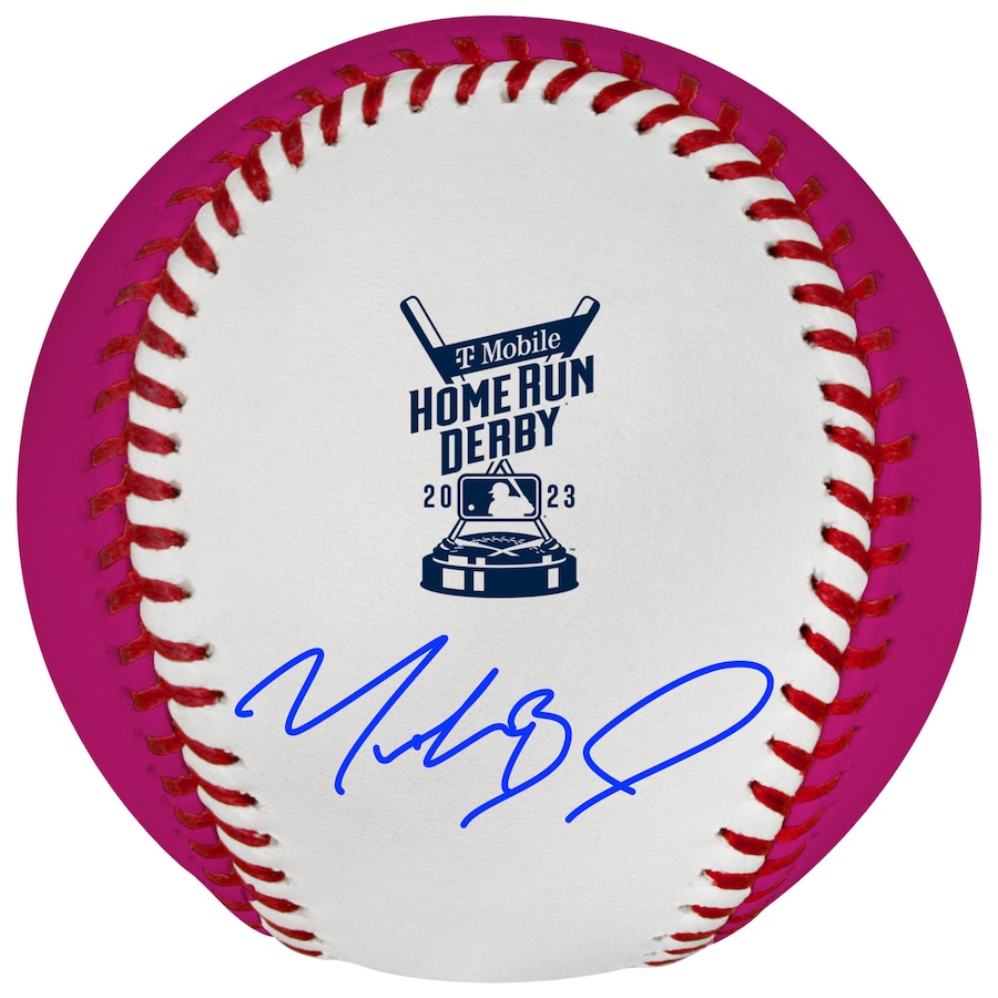 Mookie Betts Los Angeles Dodgers Autographed Fanatics Authentic 2023 Home Run Derby Logo Money Ball Baseball