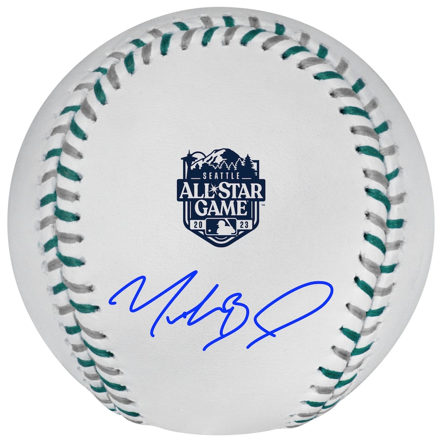 Mookie Betts Los Angeles Dodgers Autographed Fanatics Authentic 2023 MLB All-Star Game Logo Baseball