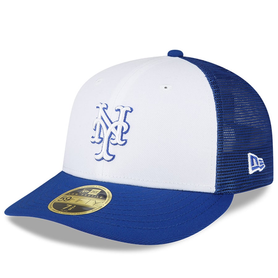 New York Mets New Era 2023 On-Field Batting Practice Low Profile 59FIFTY Fitted Hat - Royal-White