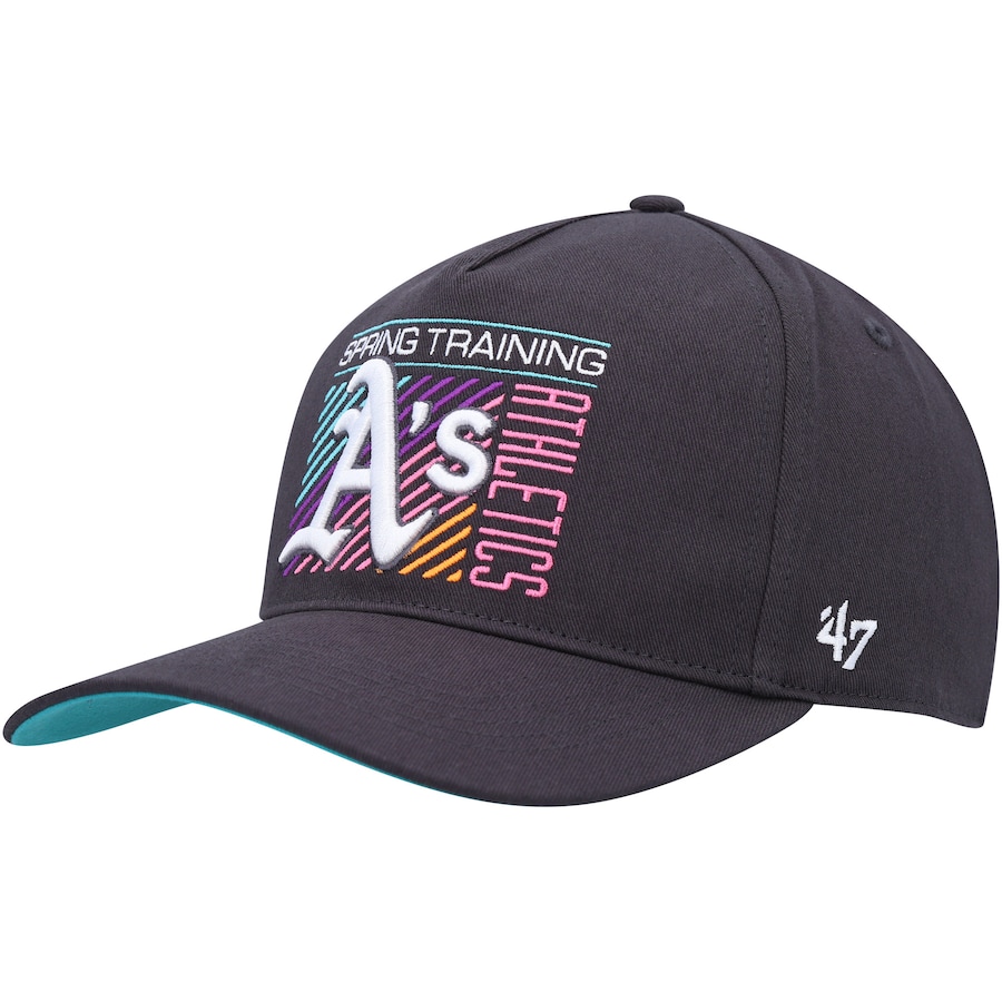  Oakland Athletics '47 2023 Spring Training Reflex Hitch Snapback Hat - Charcoal