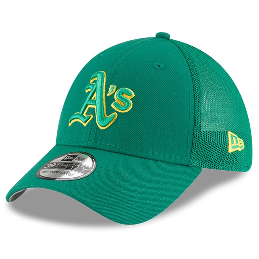  Oakland Athletics New Era 2023 Batting Practice 39THIRTY Flex Hat - Green