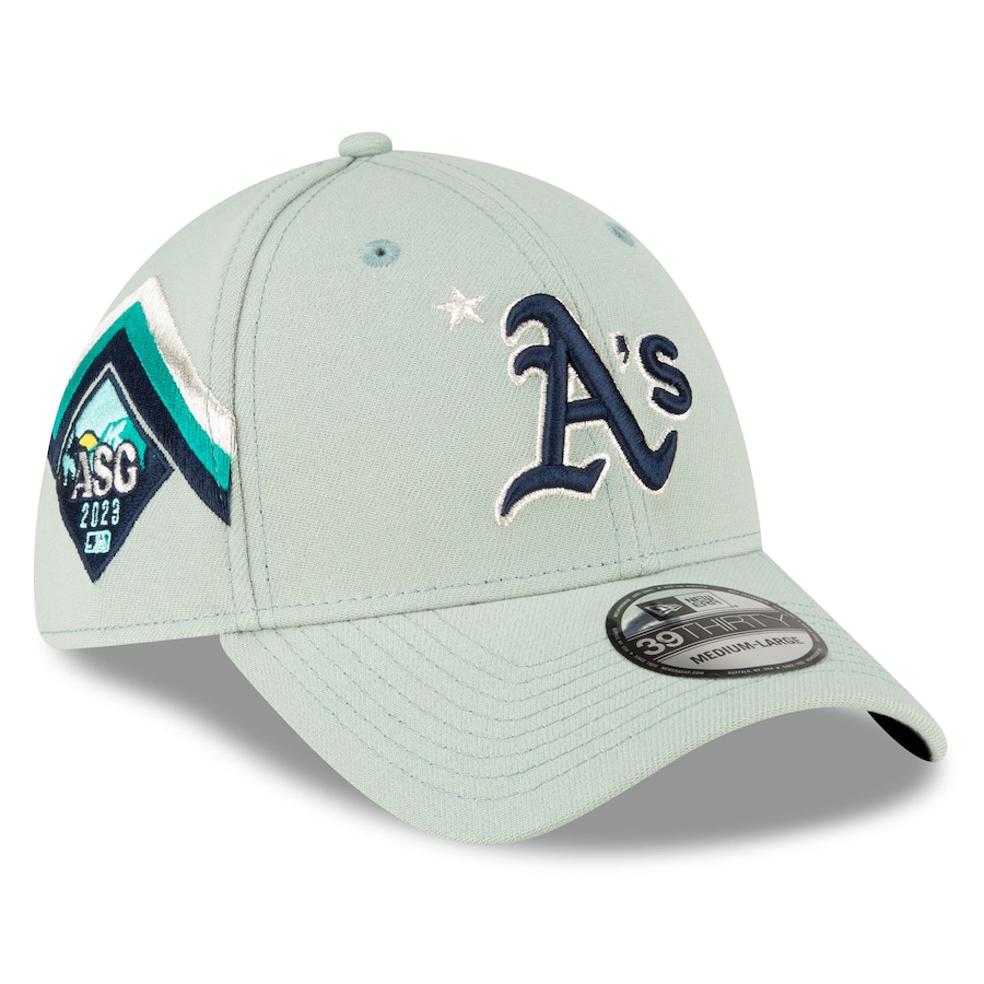  Oakland Athletics New Era 2023 MLB All-Star Game 39THIRTY Flex Fit Hat - Mint