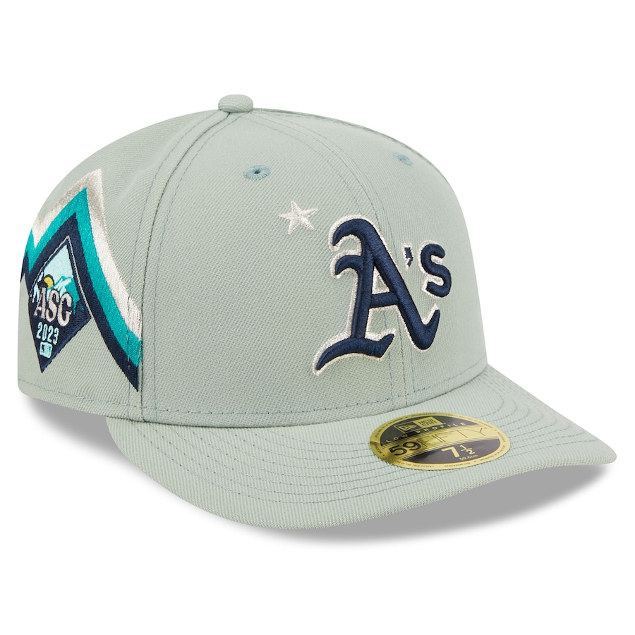  Oakland Athletics New Era 2023 MLB All-Star Game On-Field Low Profile 59FIFTY Fitted Hat - Mint