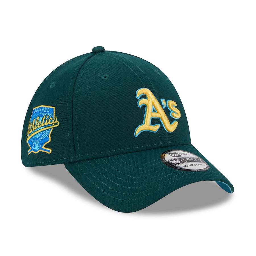  Oakland Athletics New Era 2023 MLB Father's Day 39THIRTY Flex Hat - Green