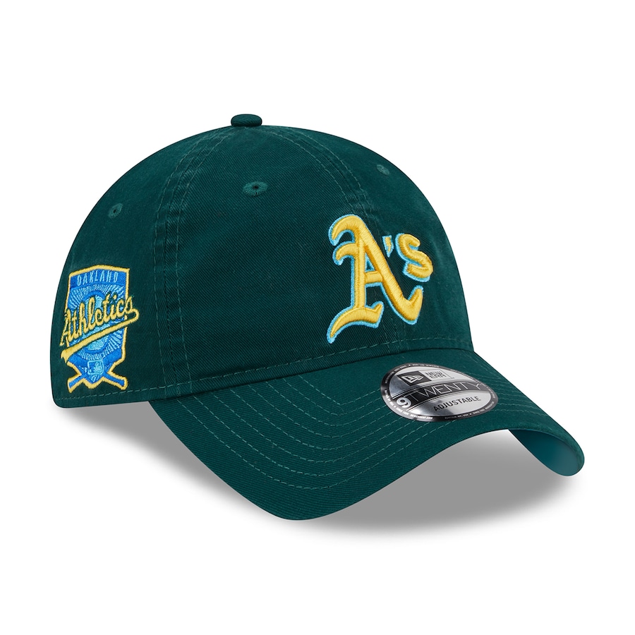  Oakland Athletics New Era 2023 MLB Father's Day 9TWENTY Adjustable Hat - Green