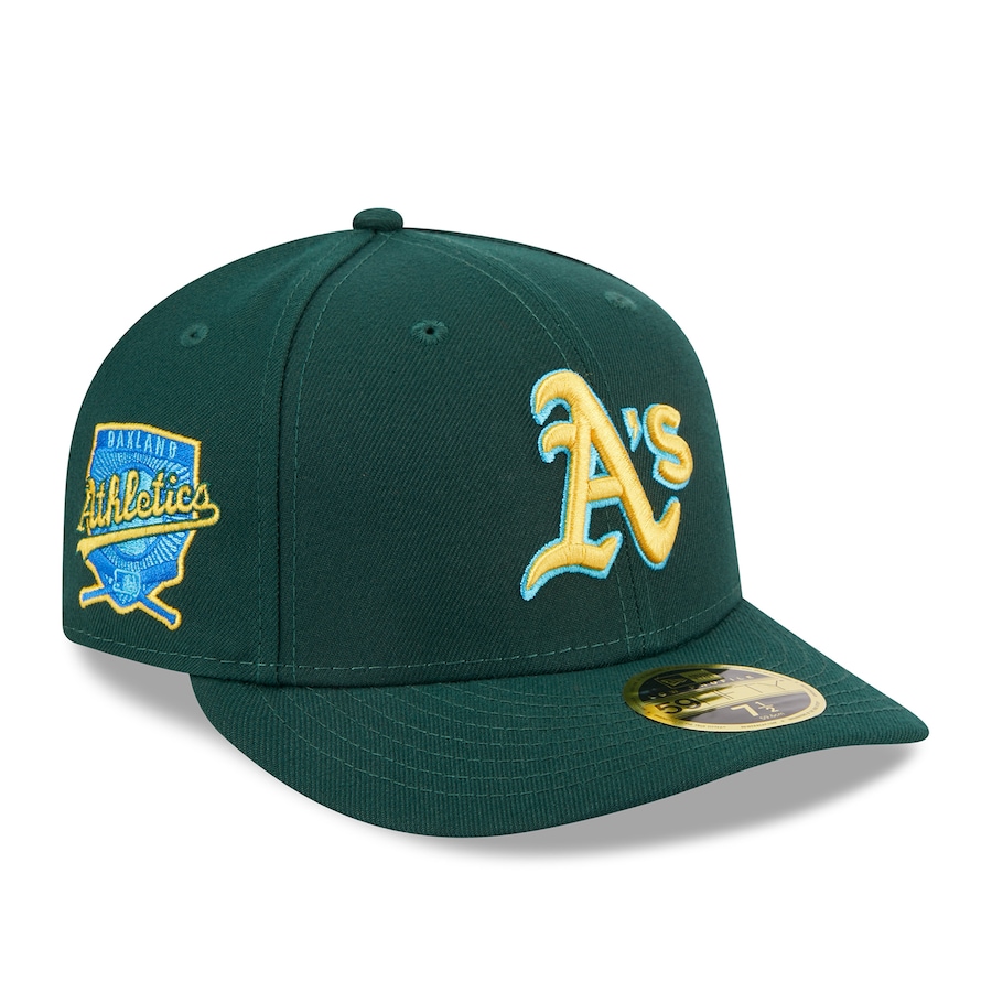  Oakland Athletics New Era 2023 MLB Father's Day Low Profile 59FIFTY Fitted Hat - Green