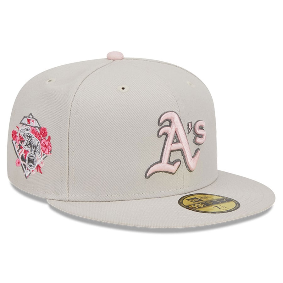 Oakland Athletics New Era 2023 Mother's Day On-Field 59FIFTY Fitted Hat - Khaki