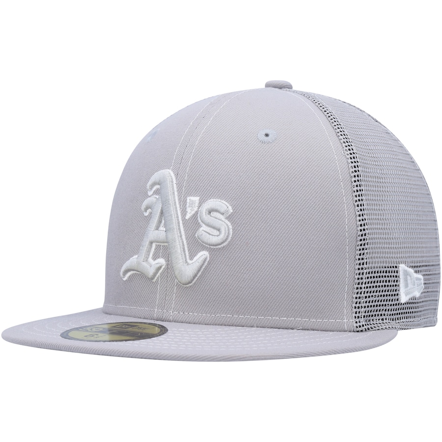 Oakland Athletics New Era 2023 On-Field Batting Practice 59FIFTY Fitted Hat - Gray