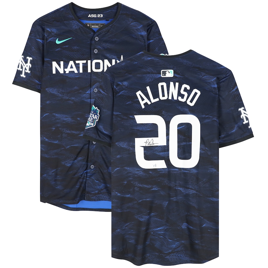 Pete Alonso New York Mets Autographed Fanatics Authentic 2023 All-Star Game National League Jersey