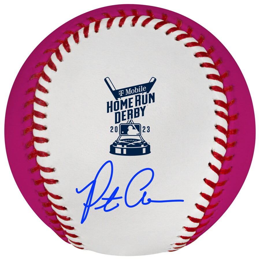 Pete Alonso New York Mets Autographed Fanatics Authentic 2023 Home Run Derby Money Ball Baseball