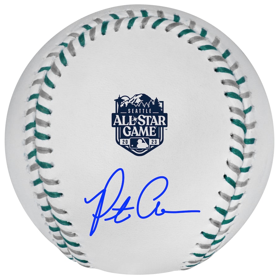Pete Alonso New York Mets Autographed Fanatics Authentic 2023 MLB All-Star Game Logo Baseball