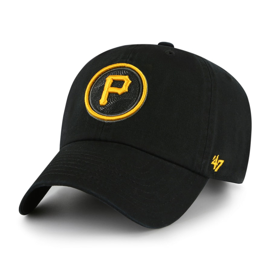  Pittsburgh Pirates '47 2023 City Connect Clean Up Adjustable Hat - Black