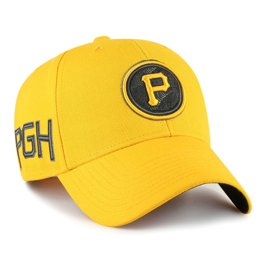  Pittsburgh Pirates '47 2023 City Connect MVP Adjustable Hat - Gold