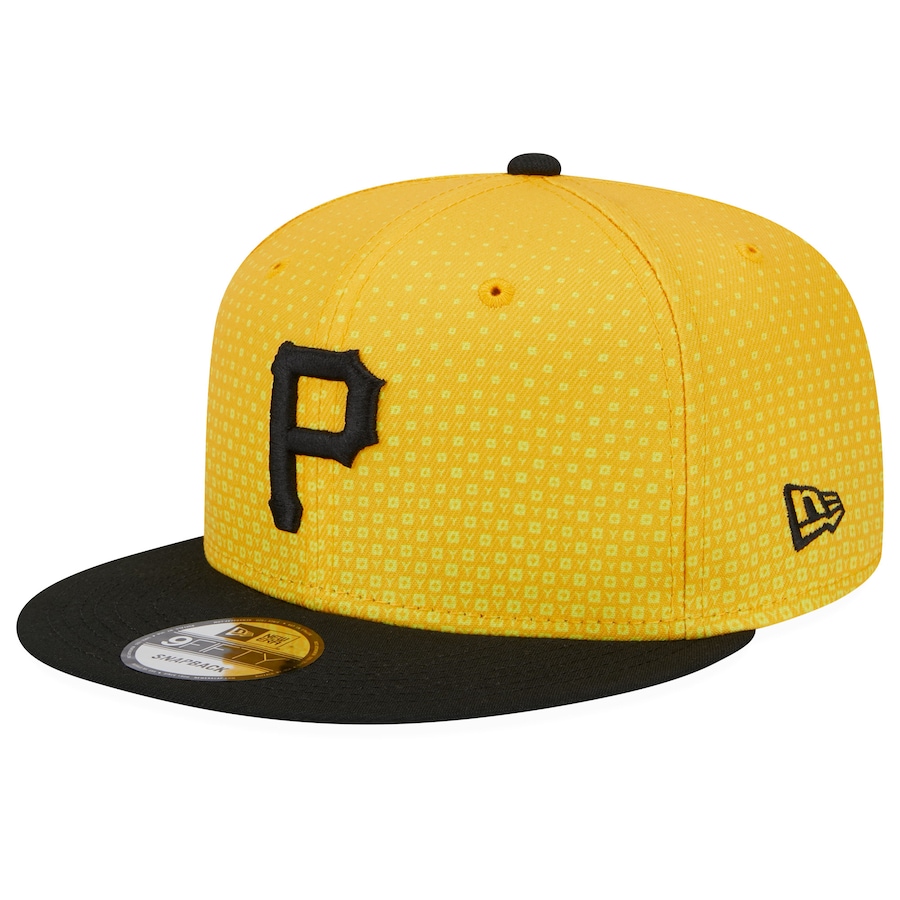  Pittsburgh Pirates New Era 2023 City Connect 9FIFTY Snapback Adjustable Hat - Gold-Black