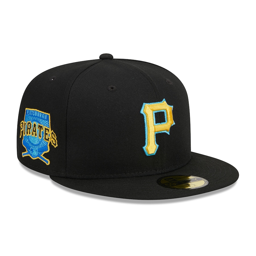 Pittsburgh Pirates New Era 2023 MLB Father's Day On-Field 59FIFTY Fitted Hat - Black