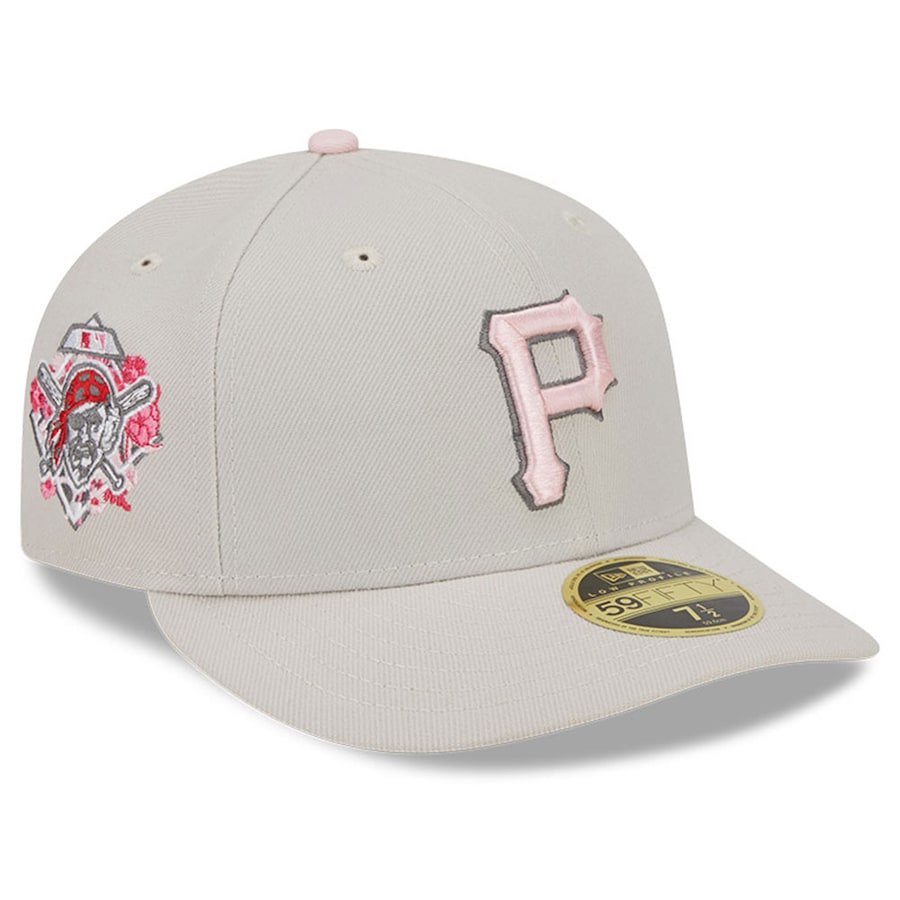 Pittsburgh Pirates New Era 2023 Mother's Day Low Profile 59FIFTY Fitted Hat - Khaki