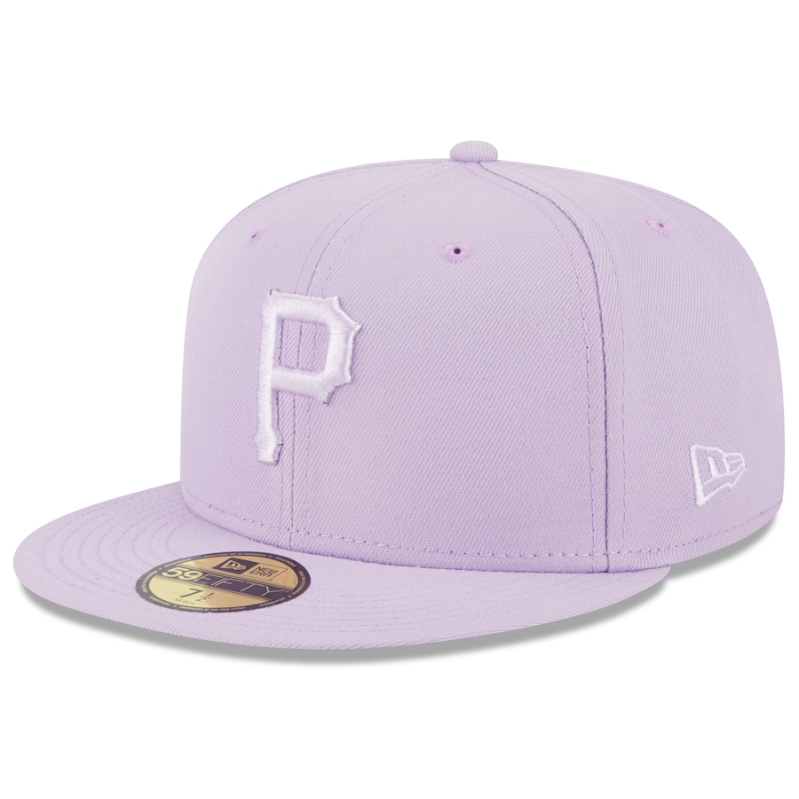 Pittsburgh Pirates New Era 2023 Spring Color Basic 59FIFTY Fitted Hat - Lavender