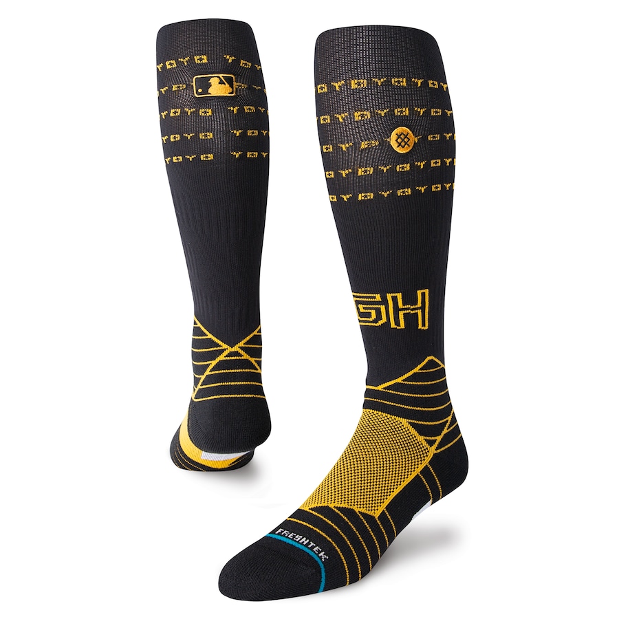  Pittsburgh Pirates Stance 2023 City Connect Over the Calf Socks - Black
