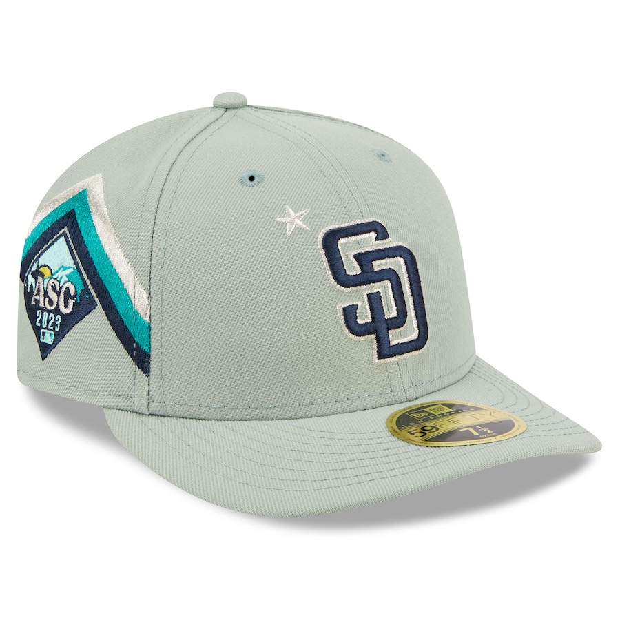  San Diego Padres New Era 2023 MLB All-Star Game On-Field Low Profile 59FIFTY Fitted Hat - Mint