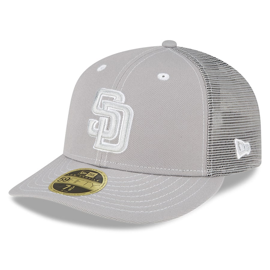  San Diego Padres New Era 2023 On-Field Batting Practice Low Profile 59FIFTY Fitted Hat - Gray