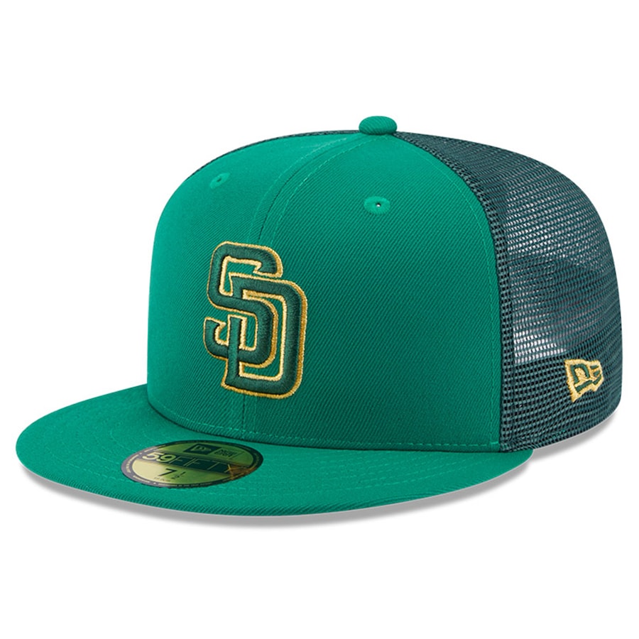  San Diego Padres New Era 2023 St. Patrick's Day 59FIFTY Fitted Hat - Kelly Green