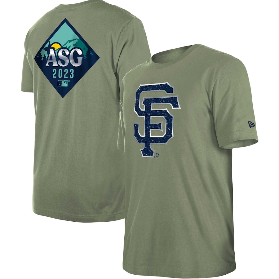 San Francisco Giants New Era 2023 All-Star Game Evergreen T-Shirt - Green