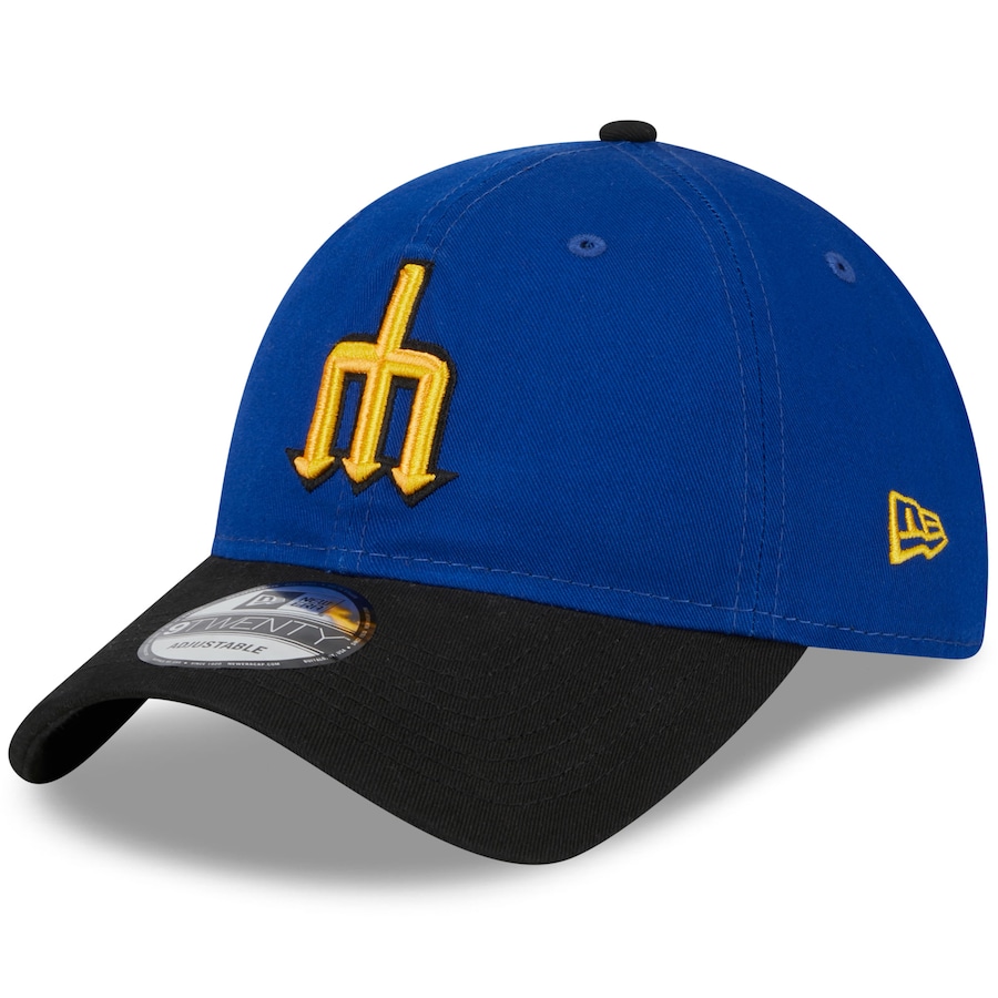  Seattle Mariners New Era 2023 City Connect 9TWENTY Adjustable Hat - Royal-Black