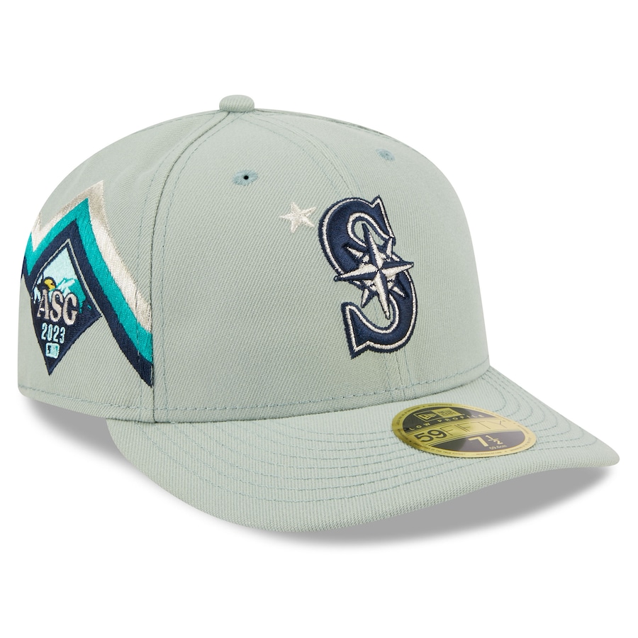  Seattle Mariners New Era 2023 MLB All-Star Game On-Field Low Profile 59FIFTY Fitted Hat - Mint