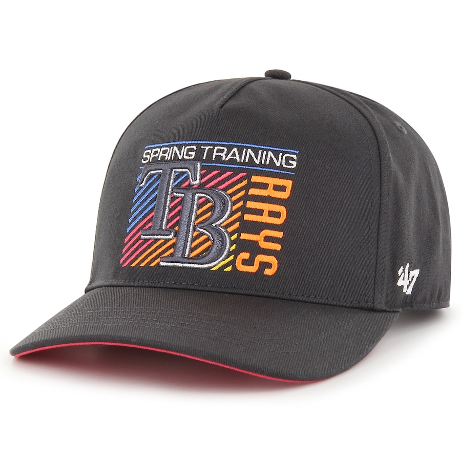  Tampa Bay Rays '47 2023 Spring Training Reflex Hitch Snapback Hat - Charcoal