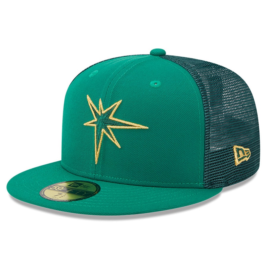  Tampa Bay Rays New Era 2023 St. Patrick's Day 59FIFTY Fitted Hat - Kelly Green