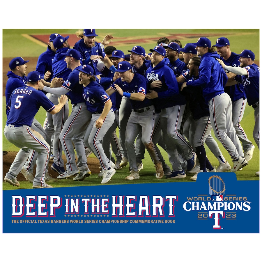  Texas Rangers 2023 World Series Champions Official Commemorative Book