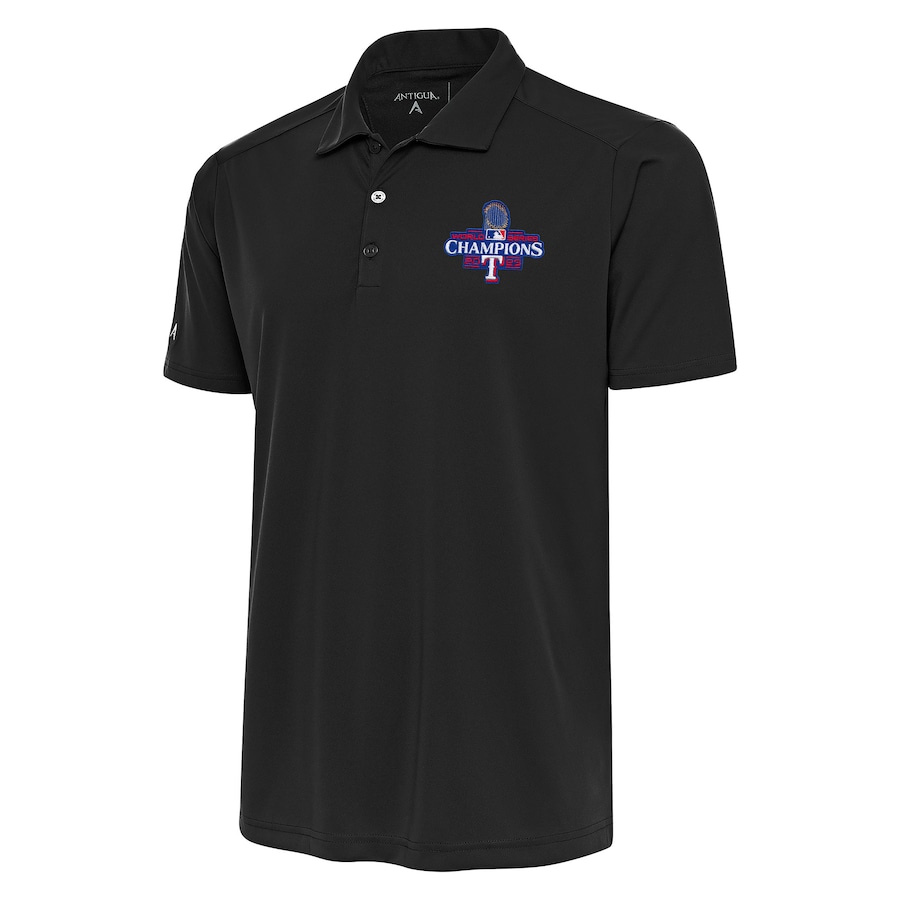 Texas Rangers Antigua 2023 World Series Champions Tribute Polo – Gray