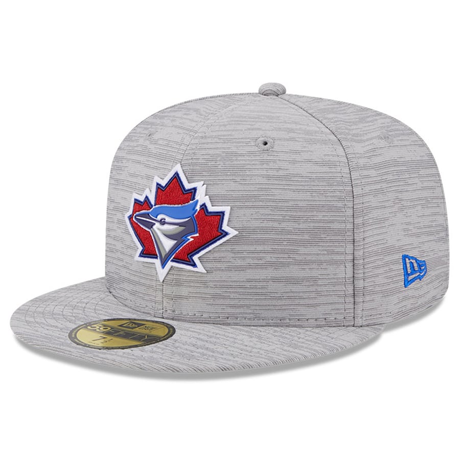  Toronto Blue Jays New Era 2023 Clubhouse 59FIFTY Fitted Hat - Gray