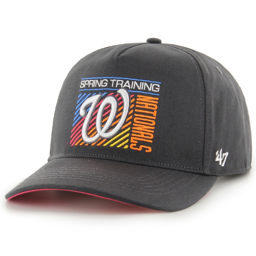  Washington Nationals '47 2023 Spring Training Reflex Hitch Snapback Hat - Charcoal