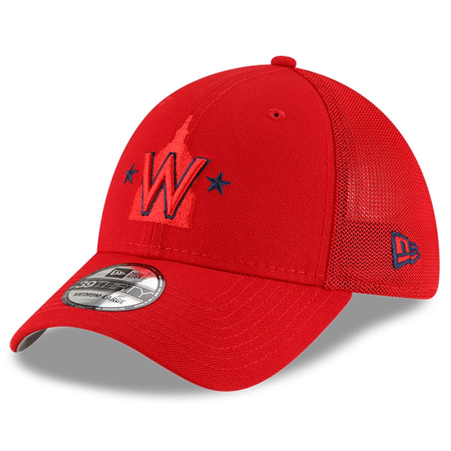  Washington Nationals New Era 2023 Batting Practice 39THIRTY Flex Hat - Red