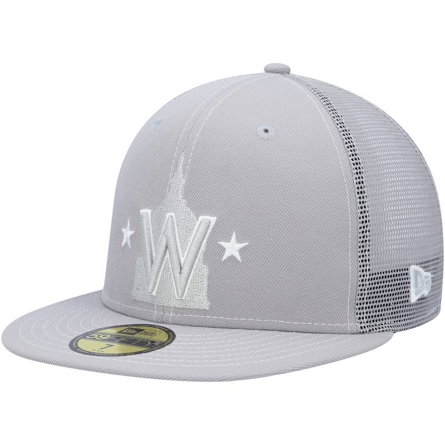 Washington Nationals New Era 2023 On-Field Batting Practice 59FIFTY Fitted Hat - Gray