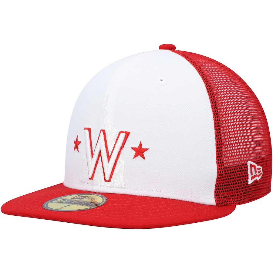 Washington Nationals New Era 2023 On-Field Batting Practice 59FIFTY Fitted Hat - White-Red