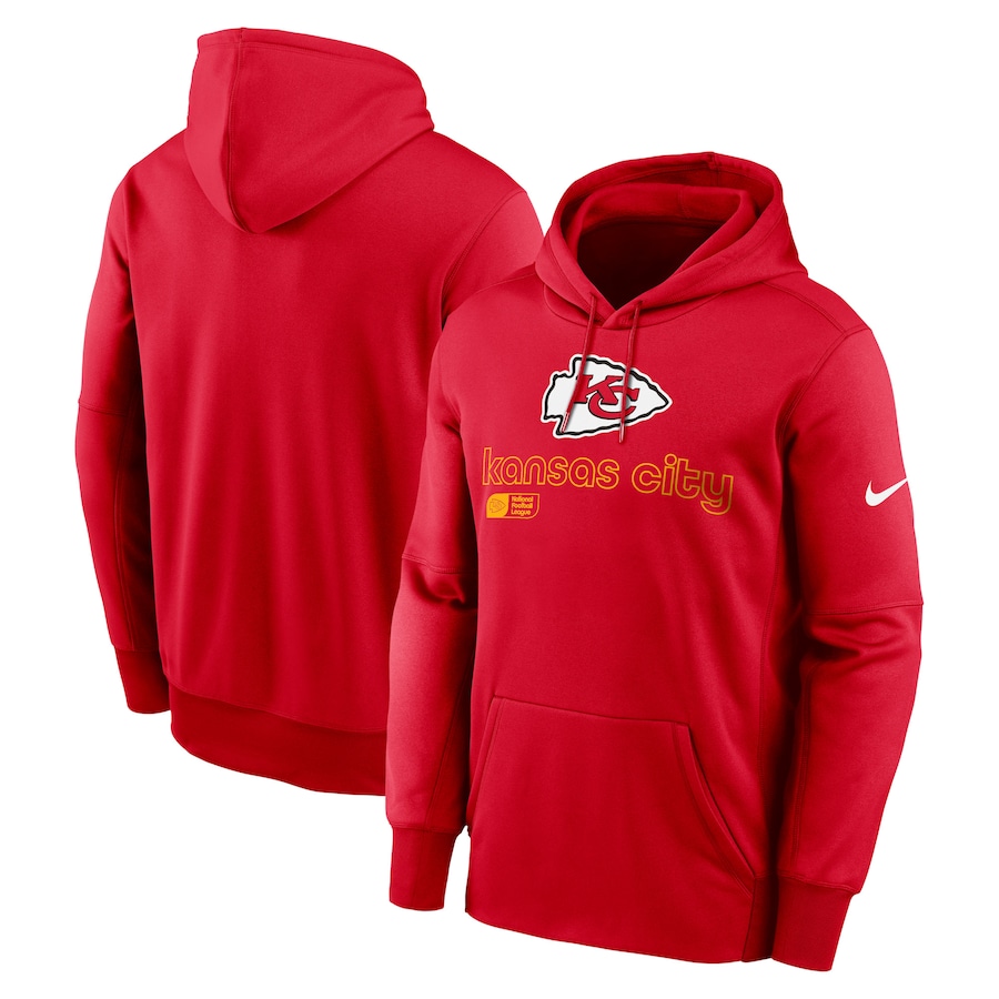 Kansas City Chiefs Nike Performance Pullover Hoodie - Red