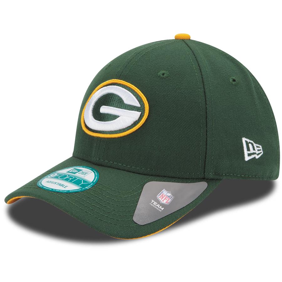 Green Bay Packers New Era The League 9FORTY Adjustable Hat - Green