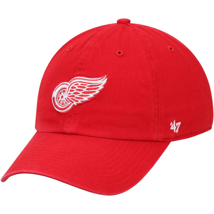 Detroit Red Wings '47 Clean Up Adjustable Hat - Red