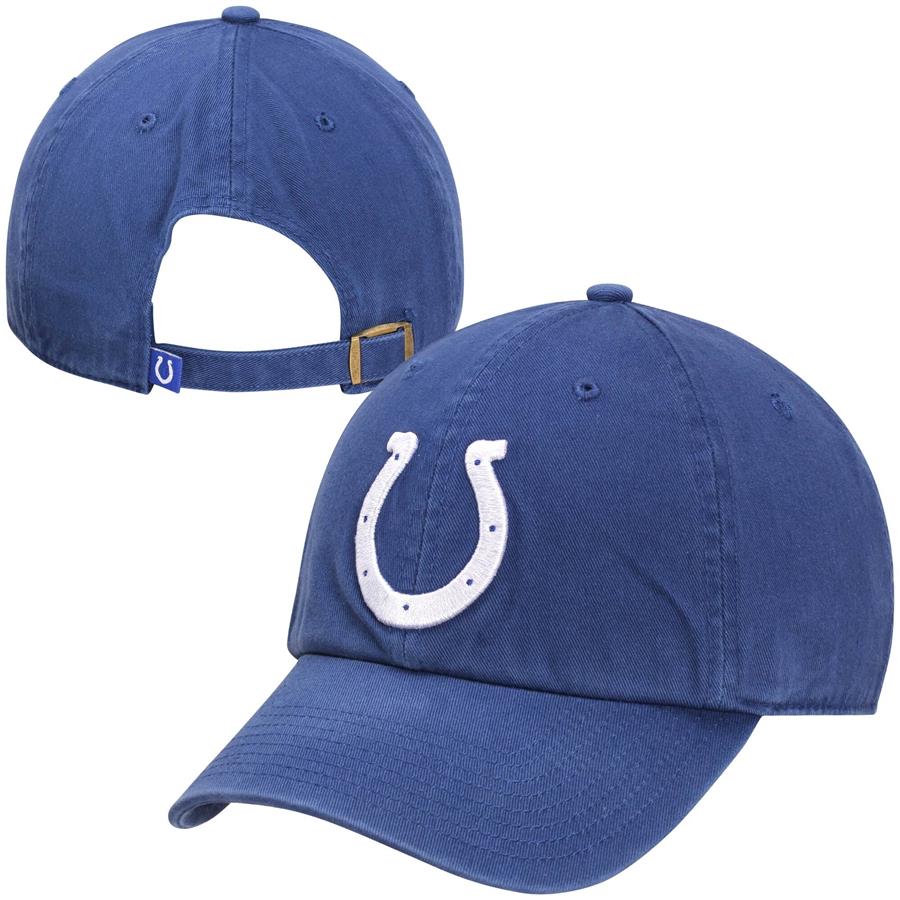 '47 Brand Indianapolis Colts Clean Up Adjustable Hat - Royal Blue