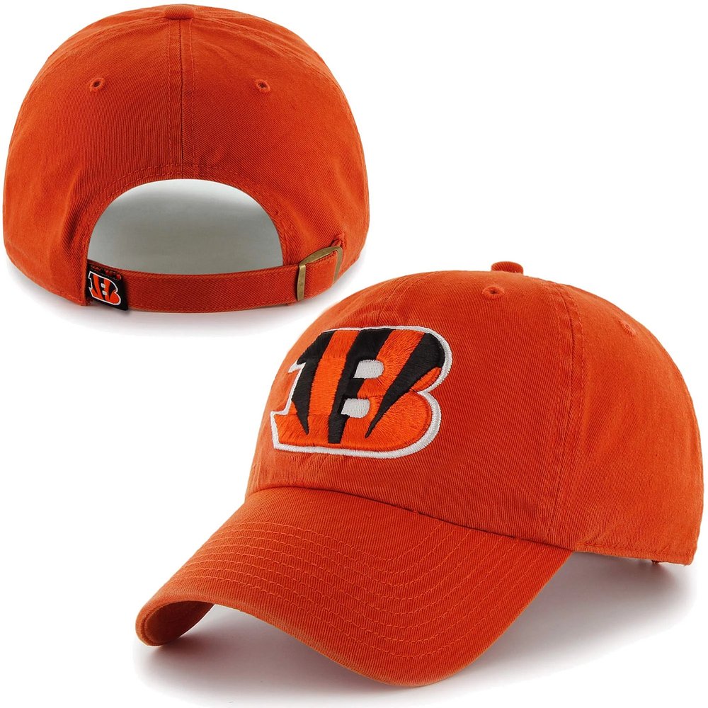 Cincinnati Bengals '47 Brand Cleanup Adjustable Hat - Orange