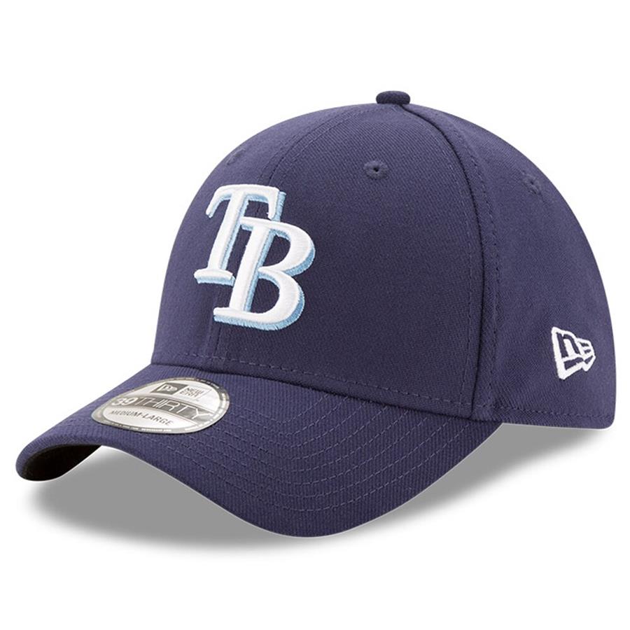 New Era Tampa Bay Rays MLB Team Classic 39THIRTY Flex Hat - Navy