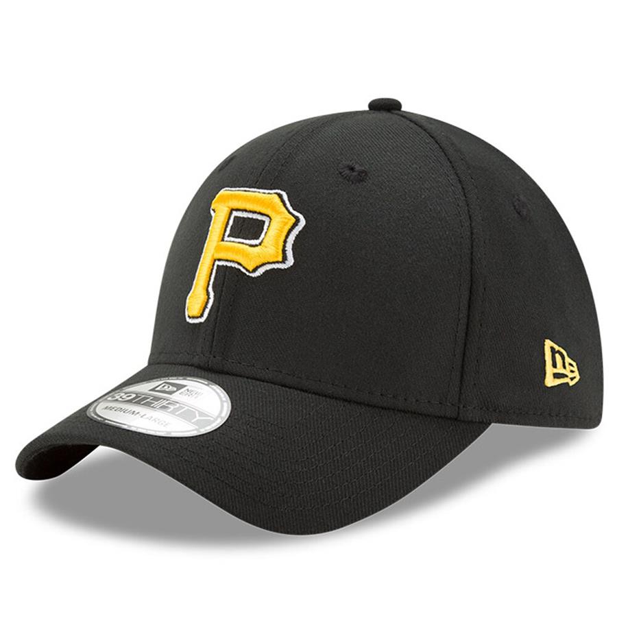 Pittsburgh Pirates New Era MLB Team Classic Alternate 39THIRTY Flex Hat - Black