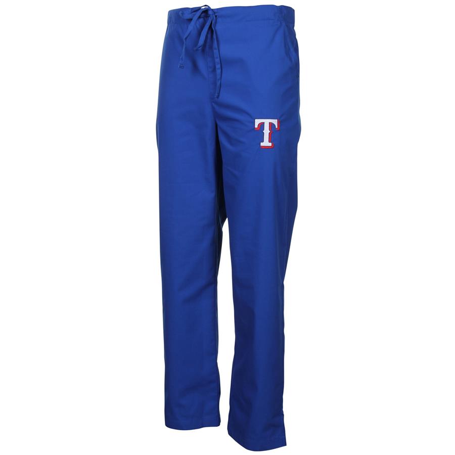 Texas Rangers Unisex Scrub Pants - Royal Blue