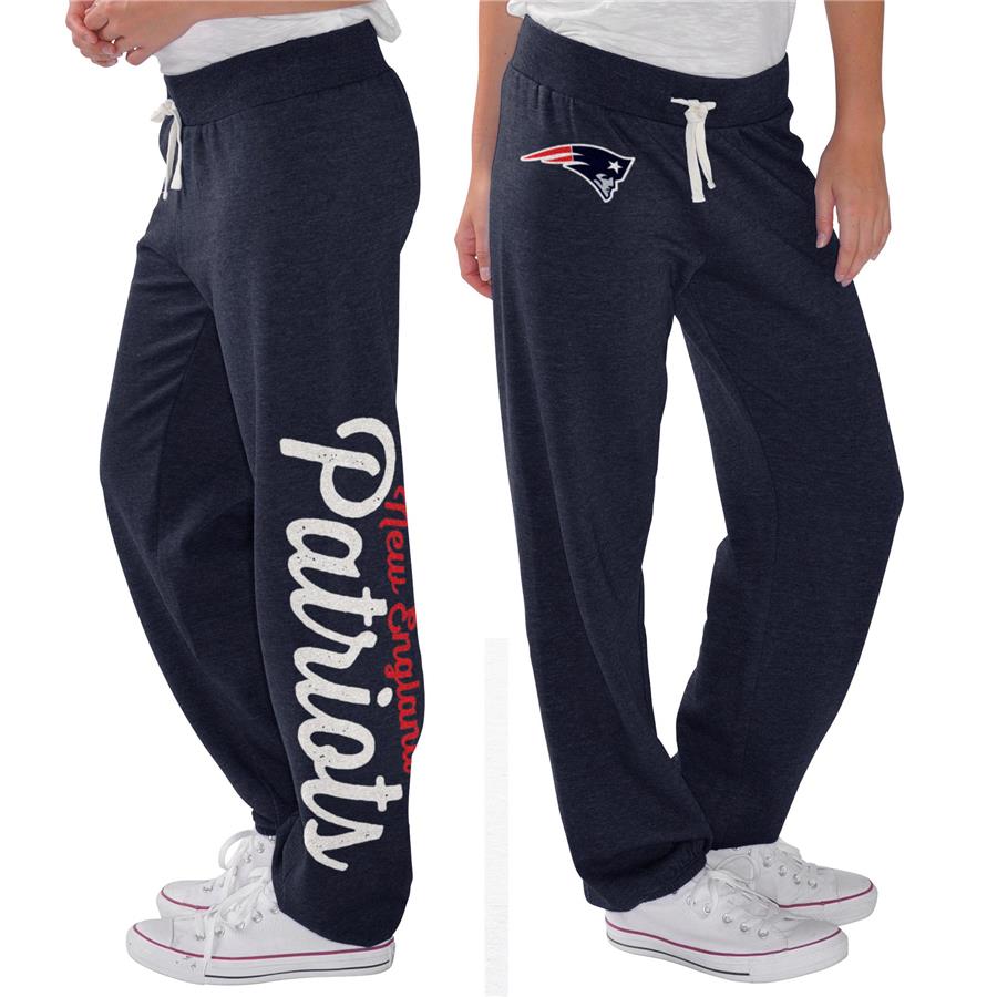 New England Patriots G-III 4Her by Carl Banks Women's Scrimmage Fleece Pants - Navy