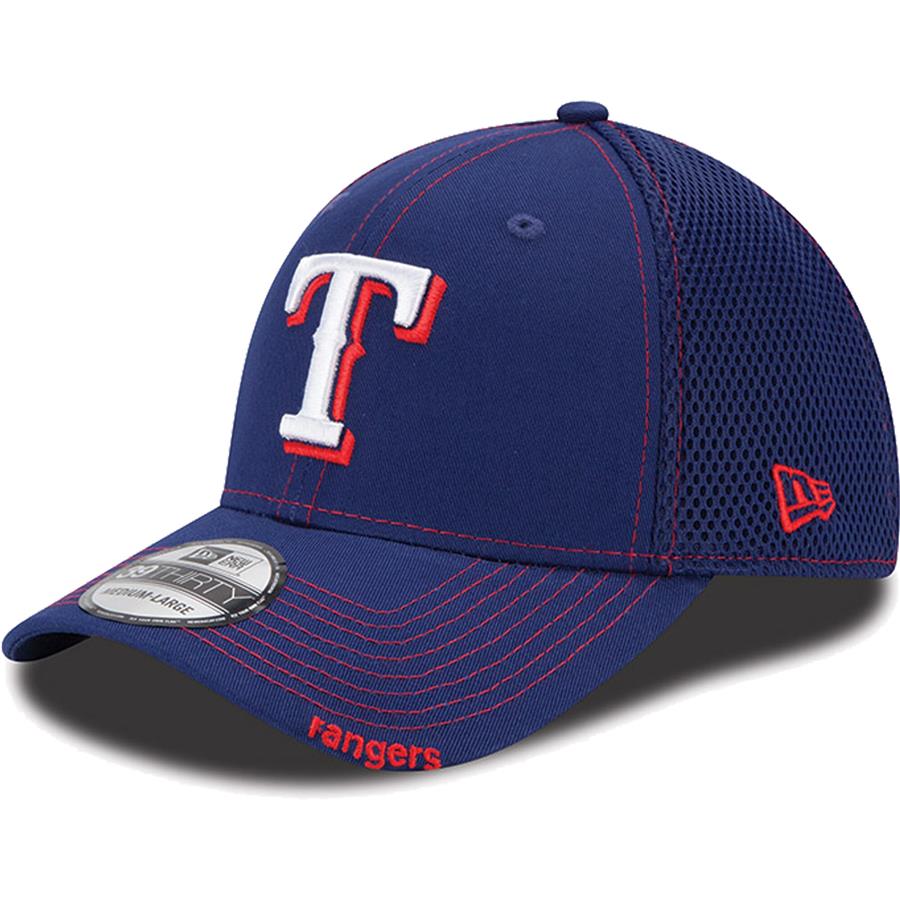 Texas Rangers New Era Neo 39THIRTY Flex Hat - Royal