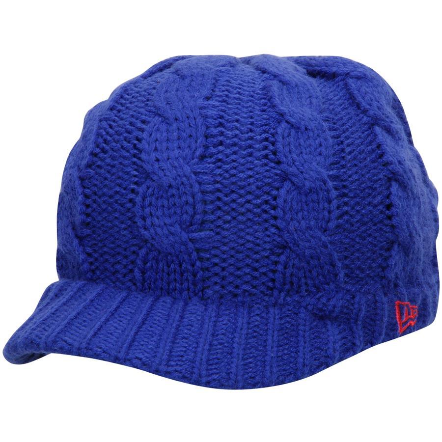 Buffalo Bills New Era Women's Arctic Blast Cable Cadet Beanie - Royal