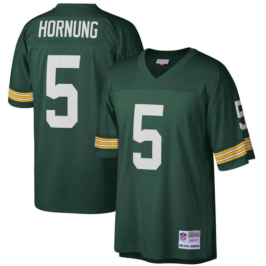 Paul Hornung Green Bay Packers Mitchell & Ness Retired Player Legacy Replica Jersey - Green